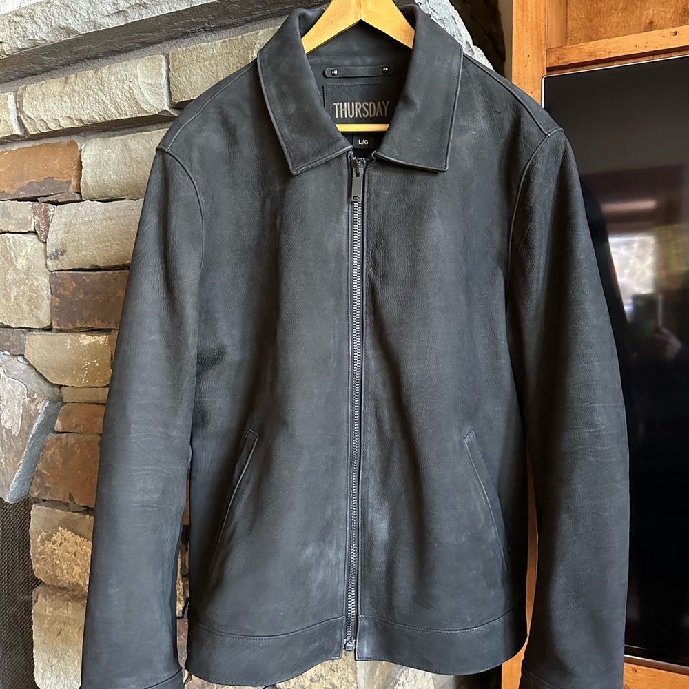 Men’s - Thursday Boot Co - Keanu Leather Jacket - Large